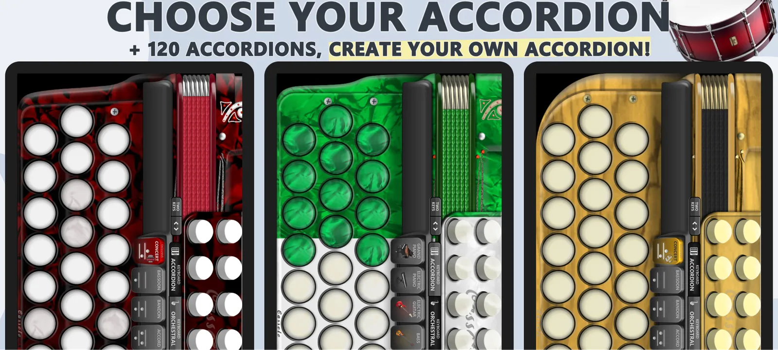 Accordion Cassoto Diatonic: screenshot 2 of 5