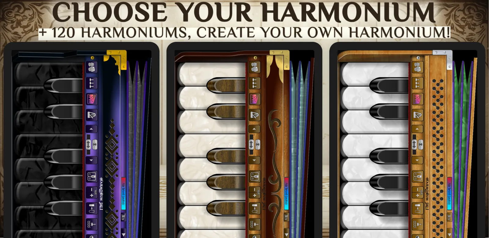 Harmonium Jali: Real HD Sounds: screenshot 4 of 6