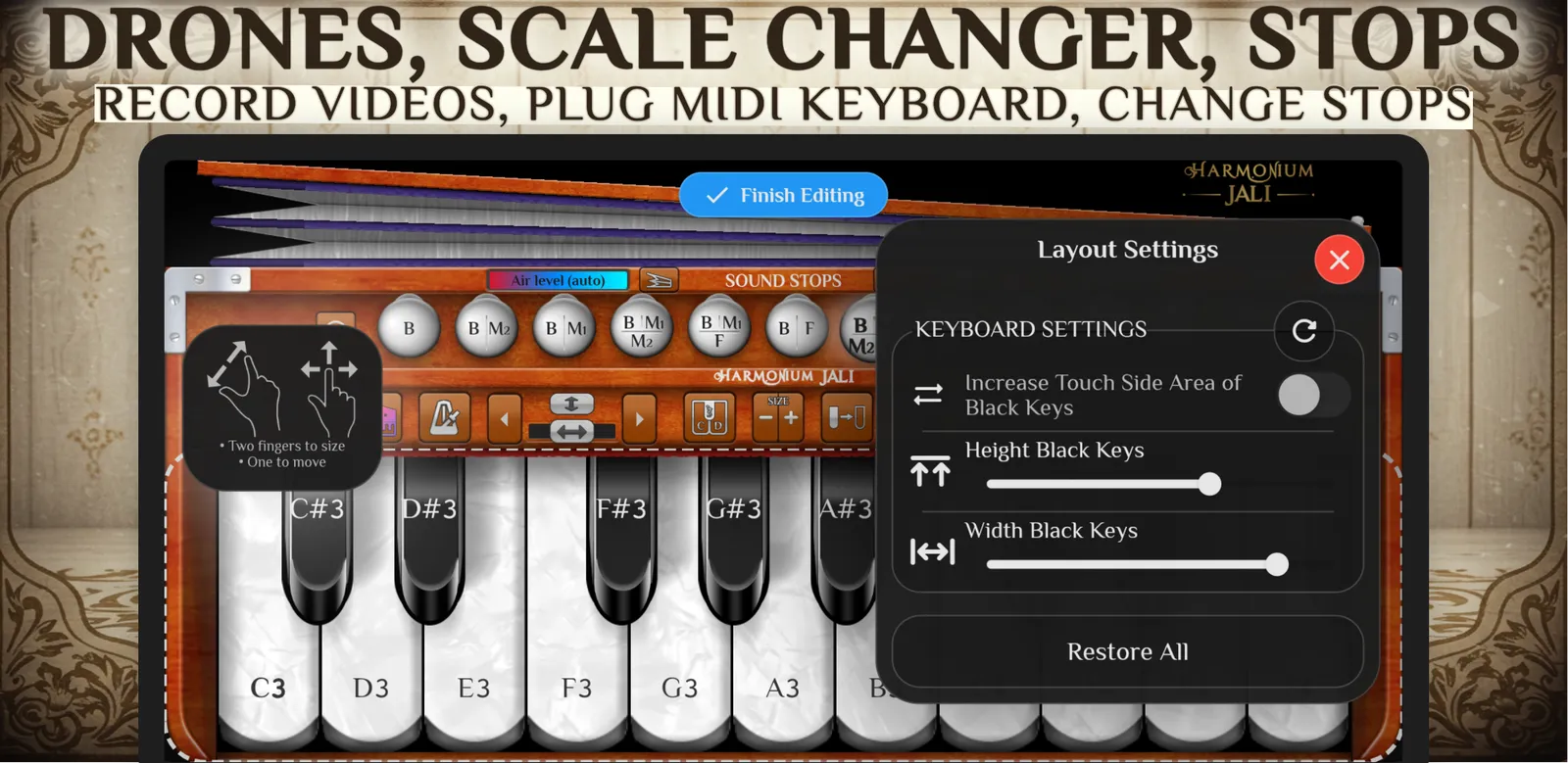 Harmonium Jali: Real HD Sounds: screenshot 6 of 6