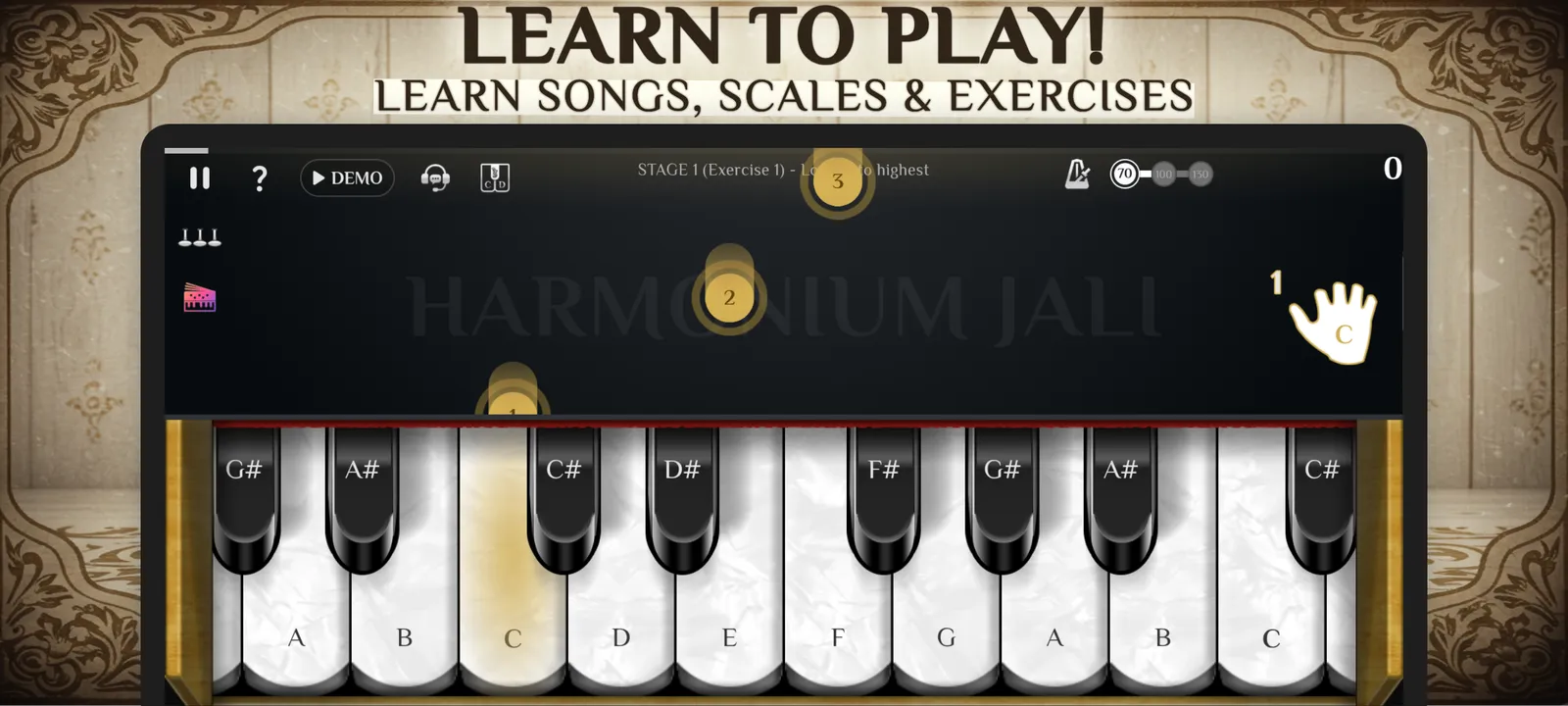 Harmonium Jali: Real HD Sounds: screenshot 2 of 6